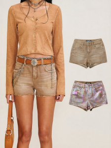 SMFK | Wildland High Waist Handmade Denim Shorts
