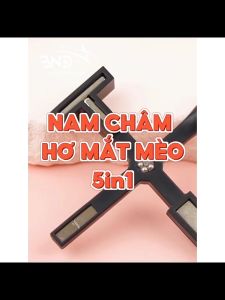Nam châm hơ mắt mèo 5in1 đa năng chuyên dụng - Thanh nam châm 5 trong 1 đa chiều lực hút mạnh nailbnd