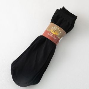 10pairs Casual Breathable Men Ice Silk Socks Soft Elastic Solid Business Socks Ultra-thin Socks