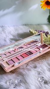 Vixday-Gietin Palette Eyeshadow 10 Warna & Brush Spons GT10