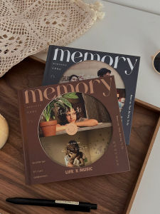 Retro Creative Notebook High Aesthetic Value Girls Memo Book Square Grid Diary Book for Postgraduate Exams College Students