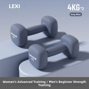LEXI | Ladies Home Solid Cast Iron Dumbbells