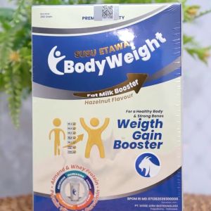 BodyWeight Susu Kambing Etawa Penggemuk Badan Susu Etawa Membantu Meningkatkan Nafsu Makan dan Masa Otot Kemasan 250gr Paket 1 Box