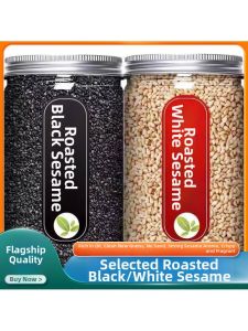 Toasted No-additive White and Black Sesame Seeds