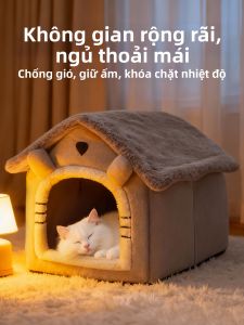 VOA | Thickened Safe Half-Enclosed Pet Bed