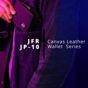 JFR Dompet Pria Bahan Kanvas JP10