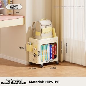 DOLANX | Multi-Level Mobile Bookshelf Storage Rack