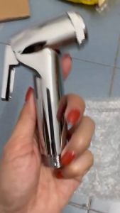 Vòi xịt vệ sinh nhựa xi - Tăng áp cực mạnh Cò nổi dễ thay thế
