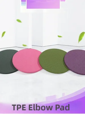 Thickened TPE Yoga Mat Elbow Kneeling Pad Joint Protector Non-Slip Hand Knee Slide Mat Fitness Exercise Equipment Accessories