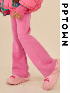 PPTOWN | Girl Flare Trousers Autumn Casual Pants