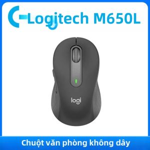 Logitech | Chuột Không Dây Logitech M750 Thiết Kế Công Thái Học Theo Dõi Độ Nhạy 4000 DPI Kết Nối Kép Nút Tắt Tùy Chỉnh Để Tăng Cường Khả Năng Điều Khiển