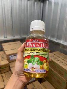 Pupuk Daun Platinum Kemasan 500ml Perekat/Perata/Penembus Untuk Sayur/Buah