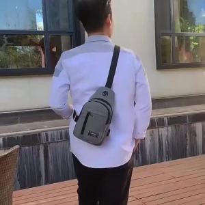 Tas Selempang Bahu Pria High Quality Oxford Waterproof Fashionable Terlaris - LW02