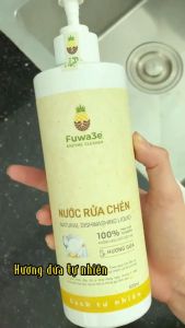 [Nước rửa chén Fuwa3e] – Chén bát KHÔNG bám mùi mềm mại da tay tiết kiệm 30% nước - An toàn lành tính