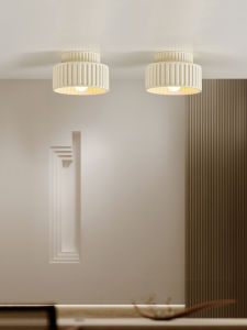French Cream Vintage Minimalist Ceiling Light
