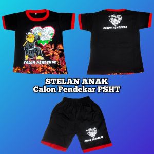 Setelan Kaos Anak Kaos Anak Terate Kids Kaos Anak-anak Kaos Anak murah Setelan Baju Anak-anak Kaos Kids Kaos Calon Pendekar PSHT