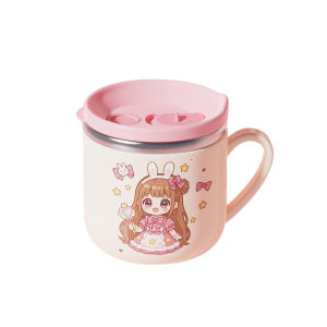 XIAOCHUSHU | Stainless Steel Children Drinking Cup with Cover and Scale
