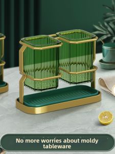 YUJIANG | Luxury Wall Mounted Chopstick Storage Box