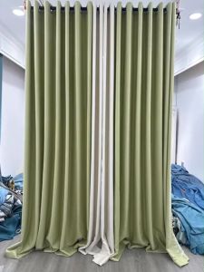 สีพื้น ม่านหน้าต่าง กันแสง 99% ห้องนั่ง ห้องนอน 135x135cm และ 135x215cm | ผ้าหน้า BAKHOME