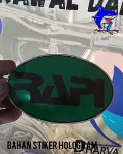 RAPI STIKER RAPI STIKER HOLOGRAM RADIO ANTAR PENDUDUK INDONESIA