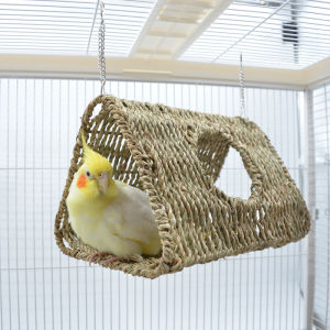 Tiger Skin Peony Xuanfeng Little Sun Monk Parrot Summer Hiding Sunshade Nest Hammock Climbing Swing Straw Toy