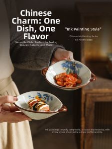 SHELI | Chinese Retro Ceramic Small Dish For Condiments