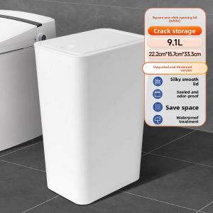 CHAHUA | Narrow Gap Wall-Mounted Trash Bin High Capacity