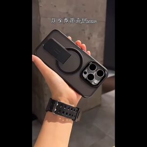 (IP15-IP17PRM) Ốp điện thoại Iphone từ tính có giá đỡ ẩn đa chức năng hàng chuẩn loại 1 full hộp xịn cao cấp