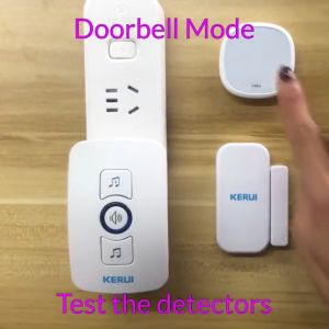 Tombol Bel KERUI F52 wireless Waterproof IP66 Transmitter Anti Air