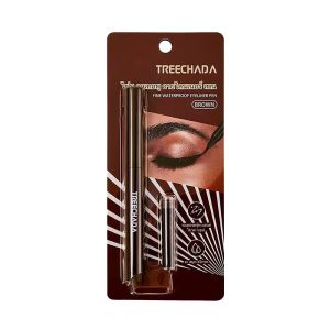 Thailand Imported Genuine Goods Treechada Fine Waterproof Eyeliner Not Smudge Long-Lasting Replacement Liquid Eyeliner