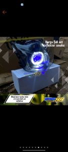 reflektor lampu depan beat karbu modif biled proji 2.5inc dan 4inc