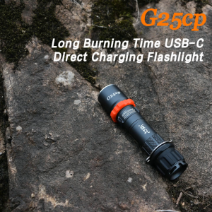 G25cp Rechargeable LED Flashlights High Lumens Torch Long Burning Time & Waterproof for Emergencies Camping Hiking Home Tools