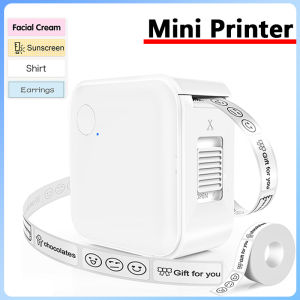 Mini Label Printer Portable Thermal Printer Similar as Niimbot D11 D110 Printer Self-Adhesive Sticker Labeling Machine