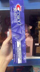 Date 12/27 Kem đánh răng Crest 3D White Advanced Tripple Whitening 147G