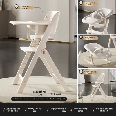 Hagaday | Ghế Ăn Dành Cho Bé Gấp Được