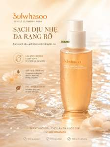 Sữa Rửa Mặt Sulwhasoo Gentle Cleansing Foam 200ml – Làm Sạch Dịu Nhẹ Giữ Ẩm Da Mềm Mịn