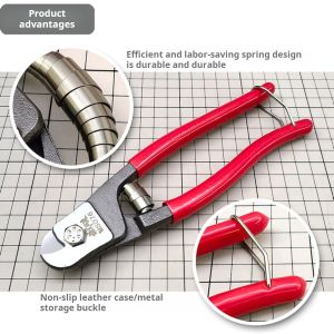 0.5~4mm Copper Rod Cutting Pliers Nipper Diagonal MS076 for Gundam Gunpla DIY GK Model Making Tool Non-slip Require Less Effort Eagle - beak Pliers