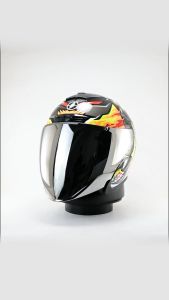 JITSU HELM HALF FACE J-STRIKE MOTIF SCORPIUS ELEMENT KEKINIAN TRENDY COWOK KEREN SNI