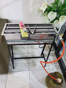 BAKARAN PANGGANGAN 2 TUNGKU FREE DAN KAKI SELANG DAN REGULATOR