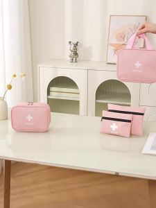 Water-Resistant Oxford Cloth First Aid Bag Travel Medical Organizer Pouch B27