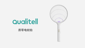 Xiaomi Qualitell E1 ไม้ตียุงไฟฟ้า แบบชาร์จไฟได้มือถือติดผนัง 2 ใน 1ไม้ตียุง