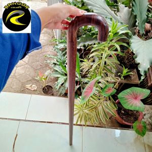 tongkat jalan kayu kalimosodo model payung premium S96
