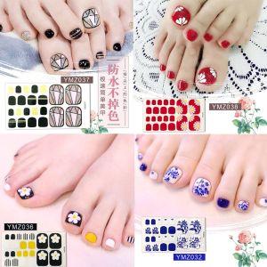 Nail Beauty Full Stickers Nail Sticker Paper Nail Sticker Waterproof and Durable Fresh Nail Stickers Paper Nail Stickers Feet Nail Sticker