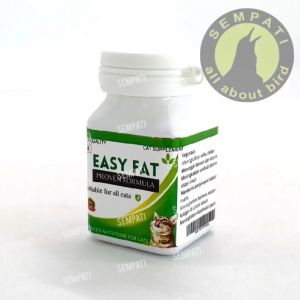 SEMPATI Easy Fat Proven Formula Vitamin Kapsul Gemuk Penggemuk Kucing Cat Kitten Adult Anabul Obat Suplemen Tambah Berat Badan Nafsu Makan Kucing