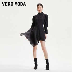 Vero Moda | New Autumn Style Chinese Modern Qipao Rose Pattern Dress