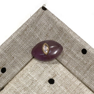 Diamond Pendant Natural Stone Eye Shaped Pendant 20x20mm For Jewelry Making DIY Necklace Bracelet Earrings Accessory