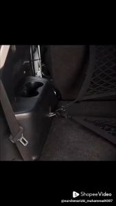 Jaring Bagasi Belakang Mobil 2 LAPIS TEBAL Ukuran 90 X 40cm Stretch Sampai 120 X 60cm Cargo Net MS