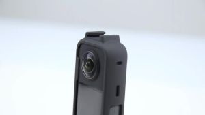 Protective Frame for Insta360 X3 Plastic Housing with Cold Shoe Mount & 1/4 Thread Hole Shockproof Scratch Resistant Cover