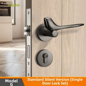 BAIJIAN | Quiet Magnetic Divided Door Lock for Bedroom