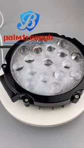 【Fast Delivery】7 Inch Led WORKING Bar 12V 24V 51W 4x4 Accessories Off Road Round Spot Driving Lamp Headlight Fog Light Truck Car ATV SUV Work Lights